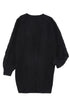 Open Front Cable Sleeve Long Cardigan